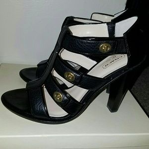 Coach heels size 8